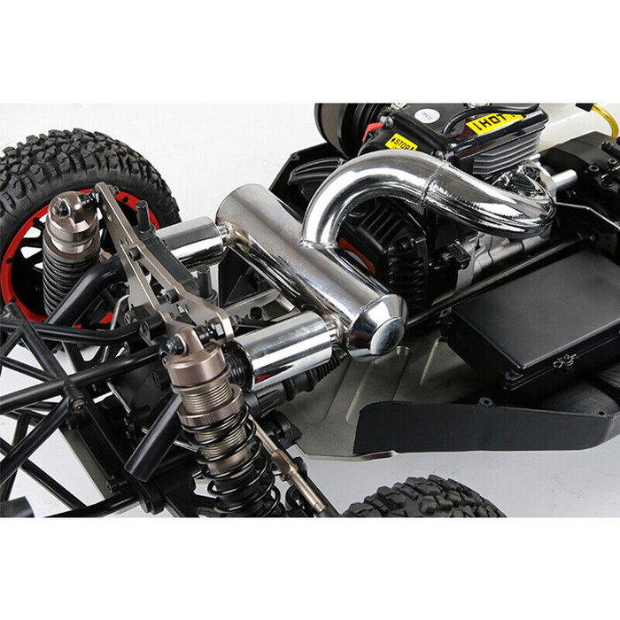Rovan LT / Losi 5iveT double exhaust pipe RovanSports.nl