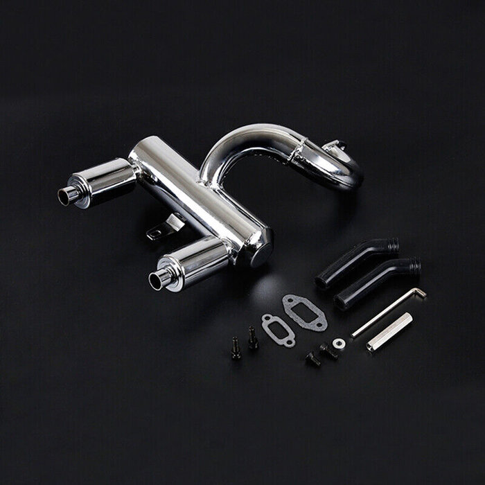 RovanLosi Rovan LT / Losi 5ive-T  double exhaust pipe