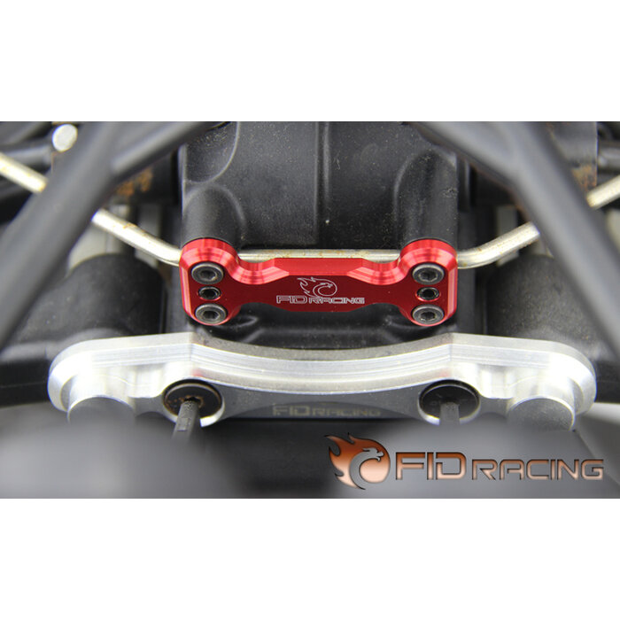 FIDRacing LOSI 5IVE-T / Rovan LT CNC ALU  Front sway bar mount in red or silver
