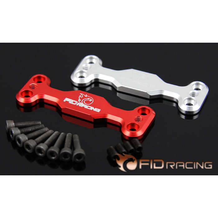 FIDRacing LOSI 5IVE-T / Rovan LR CNC Alu Rear sway bar mount in silver or red