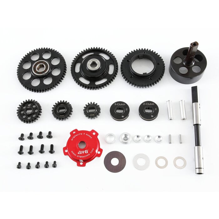 GTBRacing GTB 3 speed transmission / 3 versnellingen kit
