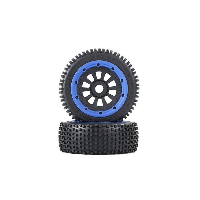 RovanLosi LT / Losi 5ive-T  Sealed beadlocks small nails tire 170x60 2pcs - available in various color beadlock
