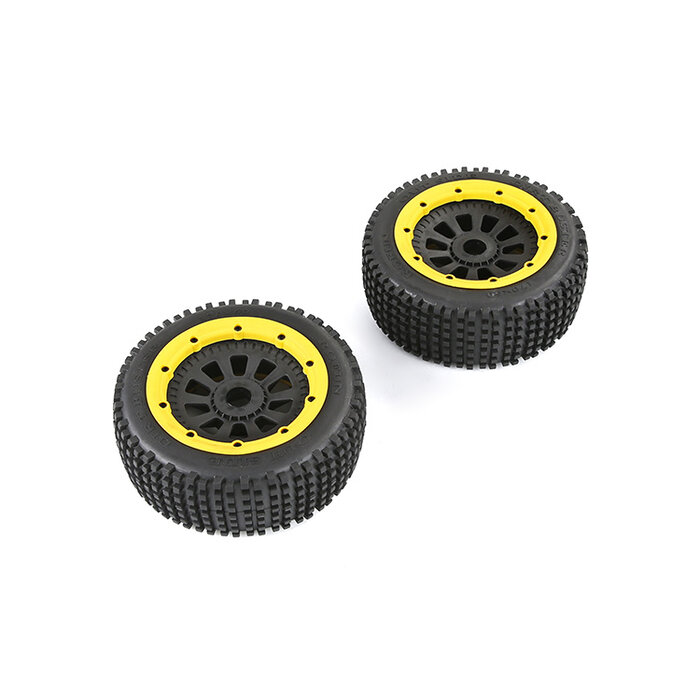 RovanLosi LT / Losi 5ive-T Sealed Beadlocks kleine Nägel Reifen 170x60 2St - erhältlich in verschiedenen Farben Beadlock