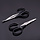 RNA tool black cat 5533 curved and striaght scissor 2 pcs