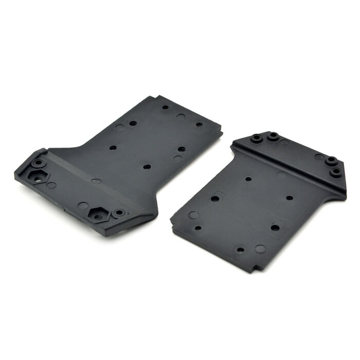 ZD Racing DBX-10 Bodemplaat voor en achter nylon