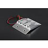 BAHA 5B CNC Alu dakje met led verlichting (in rood en zilver)