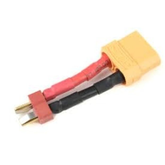 ReuTec Power adapter cable - Deans connector female <=> XT-60 connector female 12AWG silicone cable