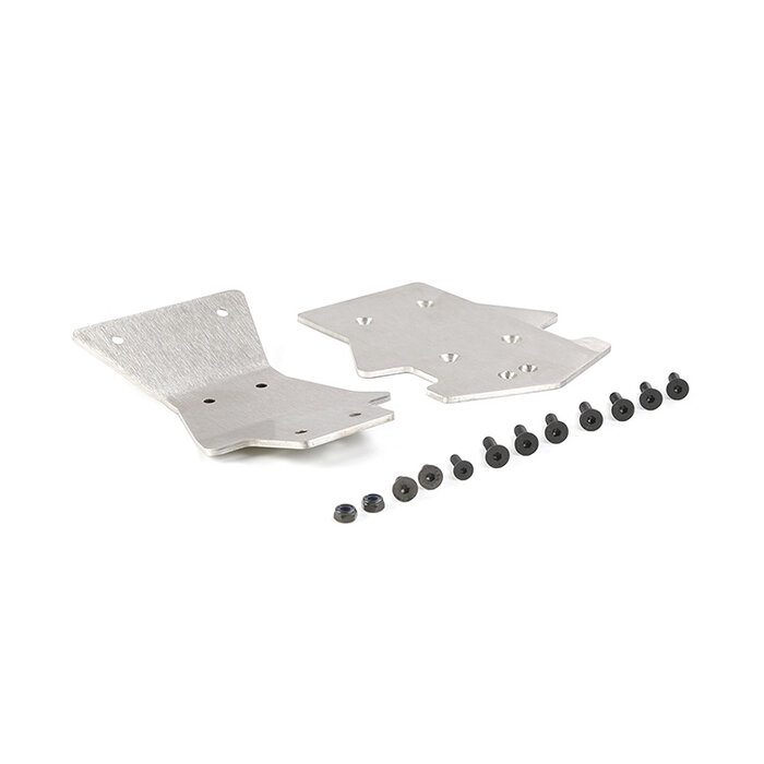 RovanLosi Rovan LT / Losi 5ive-T 4mm main chassis protector Front and Rear