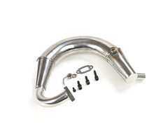 D5 Stainless staal uitlaat (past ook op F5/RF5)