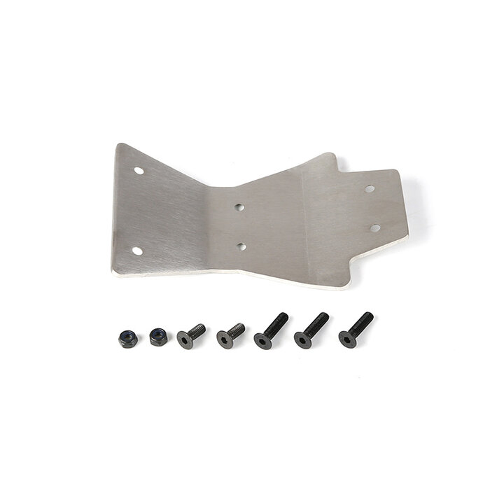 RovanLosi Rovan LT/Losi 5ive-T stainless front bottom reinforcing plate
