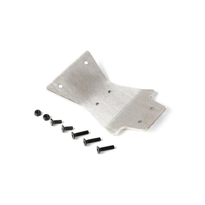 RovanLosi Rovan LT/Losi 5ive-T stainless front bottom reinforcing plate