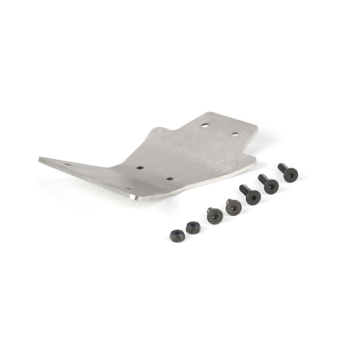 RovanLosi Rovan LT/Losi 5ive-T stainless front bottom reinforcing plate