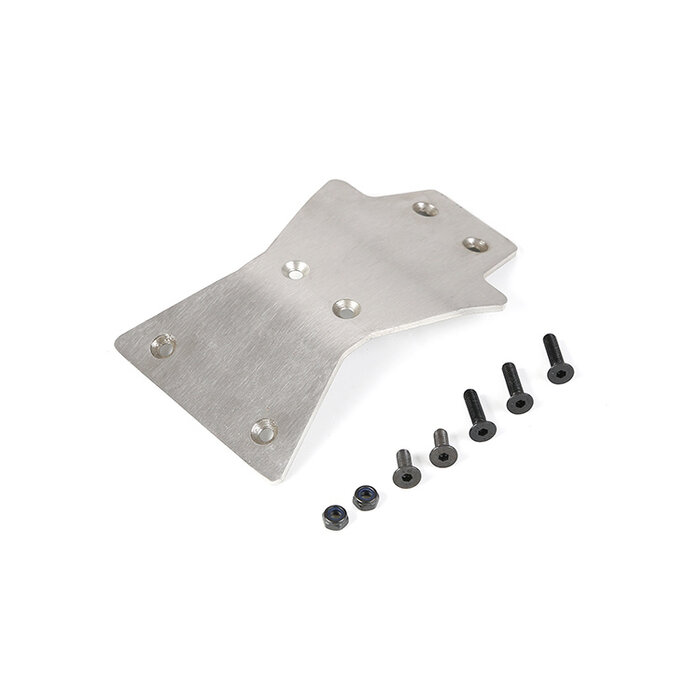 RovanLosi Rovan LT/Losi 5ive-T stainless front bottom reinforcing plate