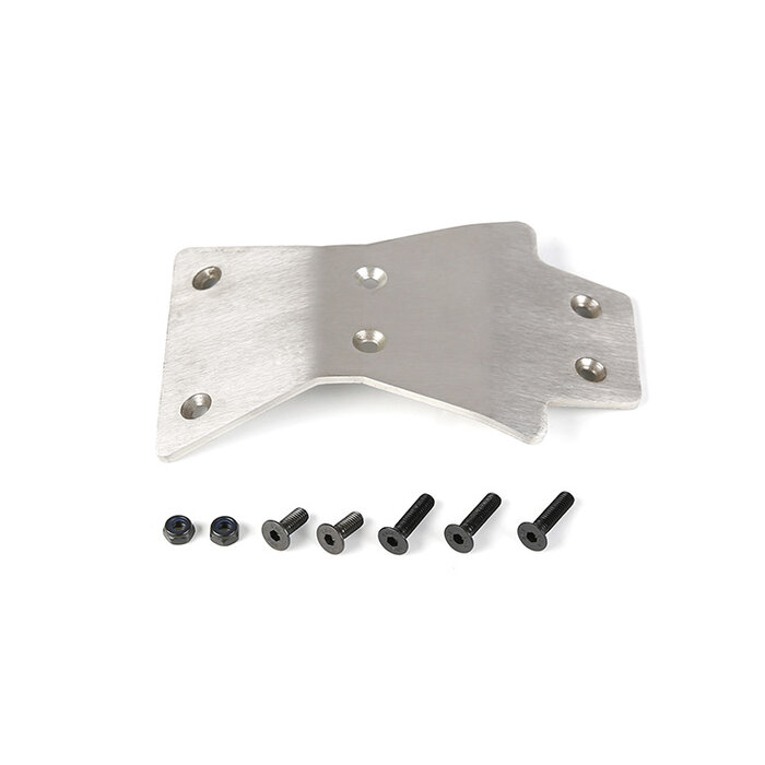 RovanLosi Rovan LT/Losi 5ive-T stainless front bottom reinforcing plate