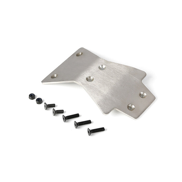 RovanLosi Rovan LT/Losi 5ive-T stainless front bottom reinforcing plate