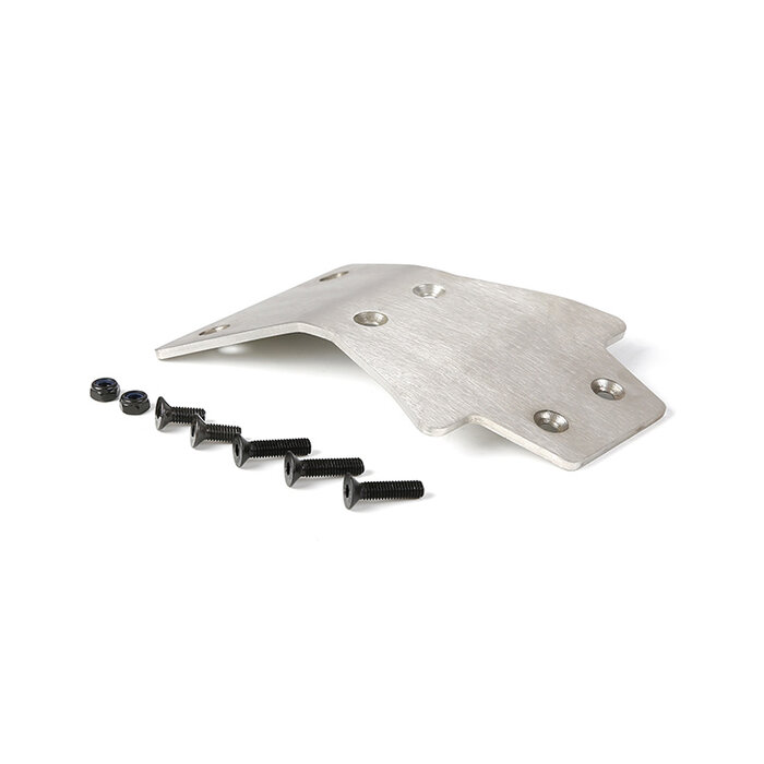 RovanLosi Rovan LT/Losi 5ive-T stainless front bottom reinforcing plate