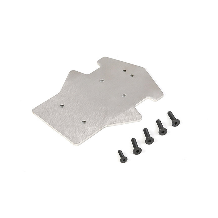 RovanLosi Rovan LT / Losi 5ive-T stainless rear bottom reinforcing plate