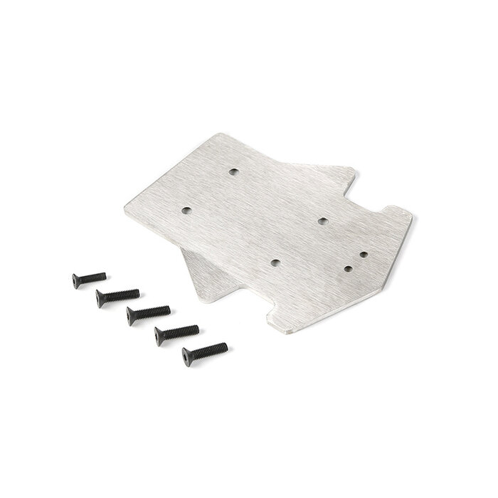 RovanLosi Rovan LT / Losi 5ive-T stainless rear bottom reinforcing plate