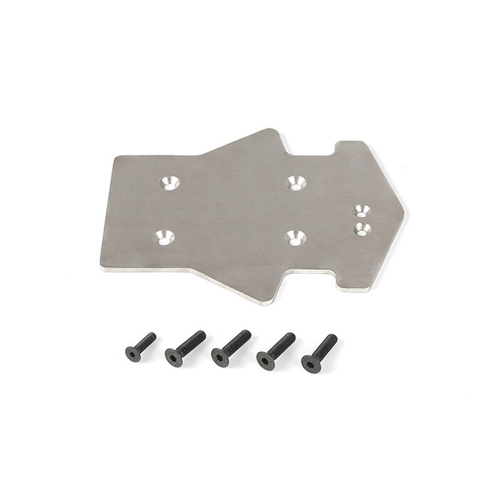 RovanLosi Rovan LT / Losi 5ive-T stainless rear bottom reinforcing plate