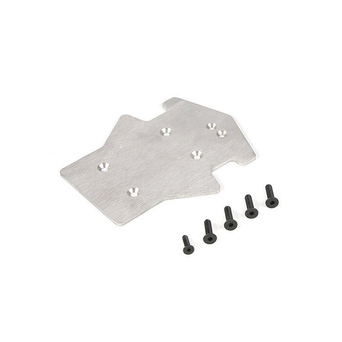 RovanLosi Rovan LT / Losi 5ive-T stainless rear bottom reinforcing plate