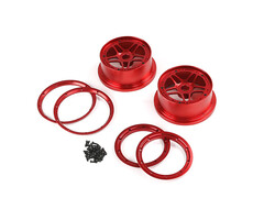 Losi 5-ive T/Rovan LT CNC-Aluminium-Metall-Laufradsatz Fünf-Sterne-Modell