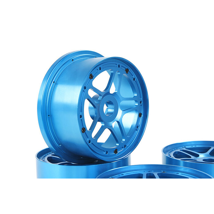 Losi 5-ive T / Rovan LT CNC Alu Metal wheelset five-star model