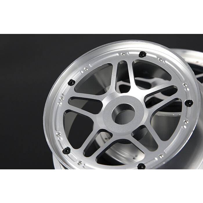 Losi 5-ive T / Rovan LT CNC Alu Metal wheelset five-star model
