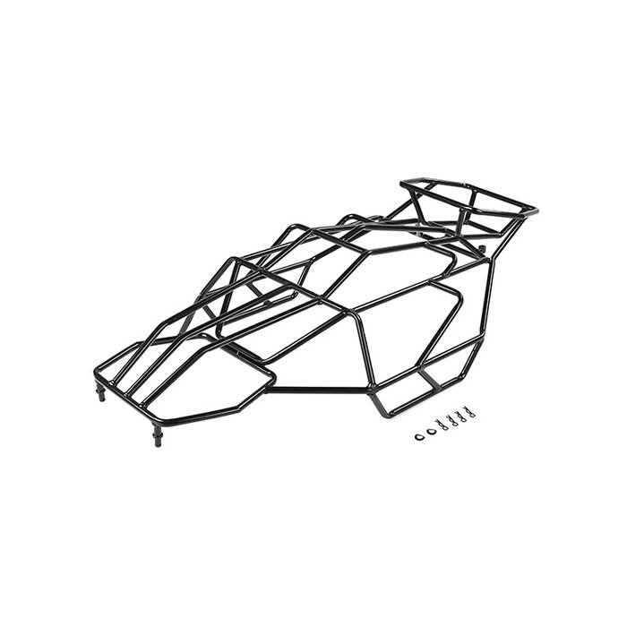 Losit 5-ive T / Rovan LT metal pig cage standard model (in black or red)