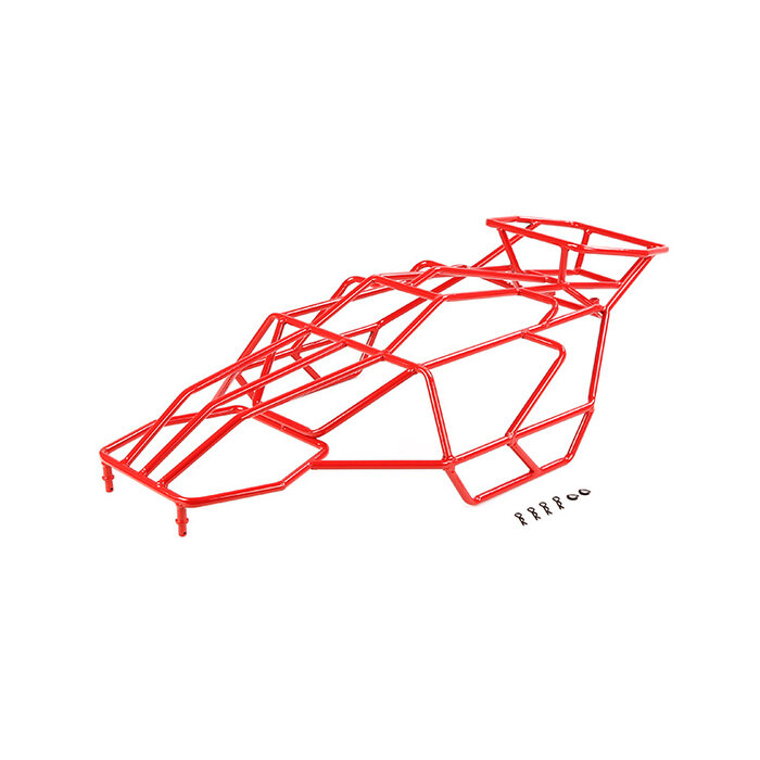 Losit 5-ive T / Rovan LT metal pig cage standard model (in black or red)