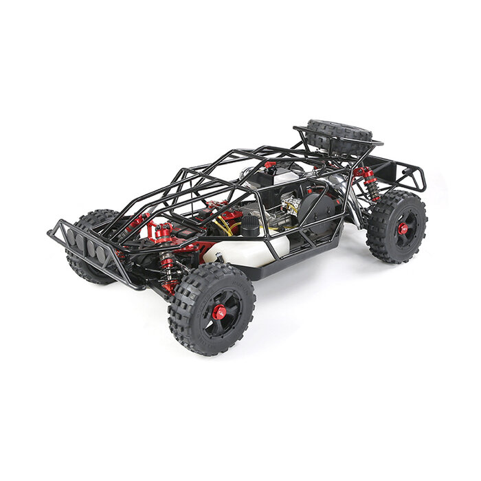 Rovan LT / Losi 5ive-T metal pig cage spare tire rack model (in two colors)