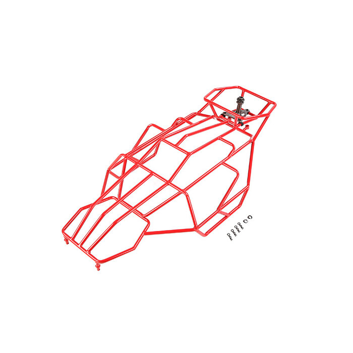 Rovan LT / Losi 5ive-T metalen "pig" rolkooi  met reservewielrek (in twee kleuren)