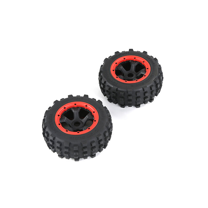 RovanSports 5T/5SC Knobby wheel set rear 195x80 (2pcs)