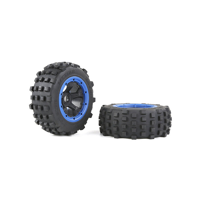 RovanSports 5T/5SC Knobby wheel set rear 195x80 (2pcs)