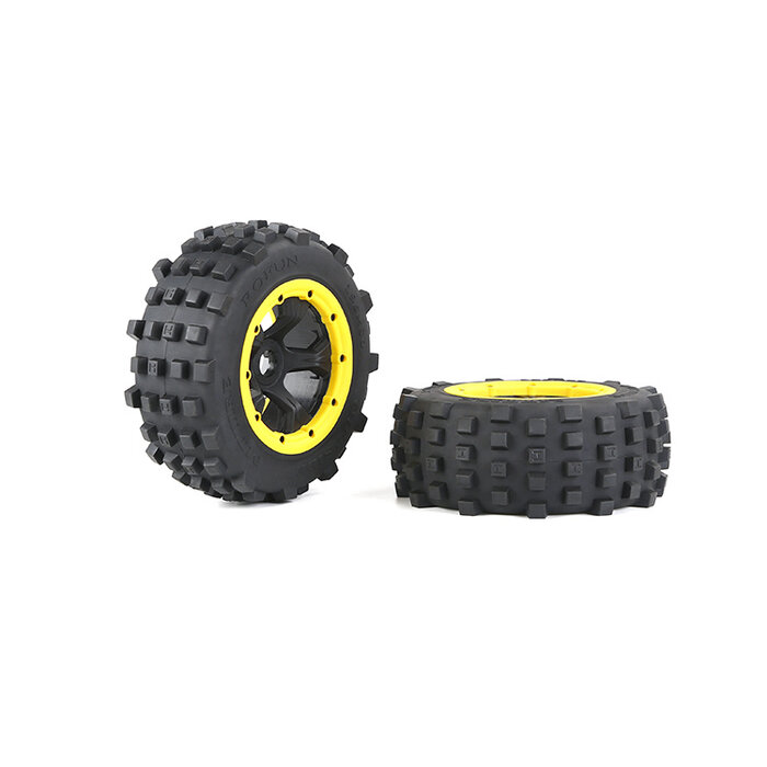 RovanSports 5T/5SC Knobby wheel set rear 195x80 (2pcs)