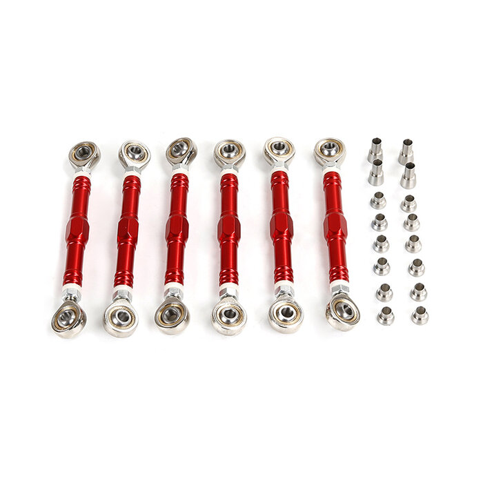 Rovan LT, SLT 2nd gen. CNC Aluturnbuckle and tie rod end kit (in several colors)