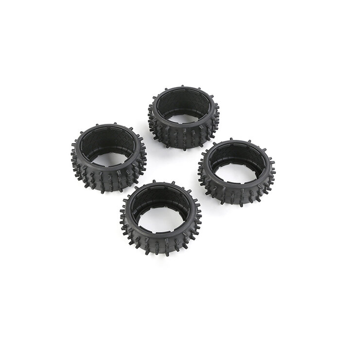 Rovan Outside Destroyer Bandenset met stevige 12mm pins 185x65+185x85