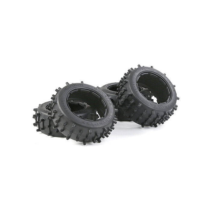 Rovan Outside Destroyer Tire set with sturdy 12mm pins 185x65+185x85