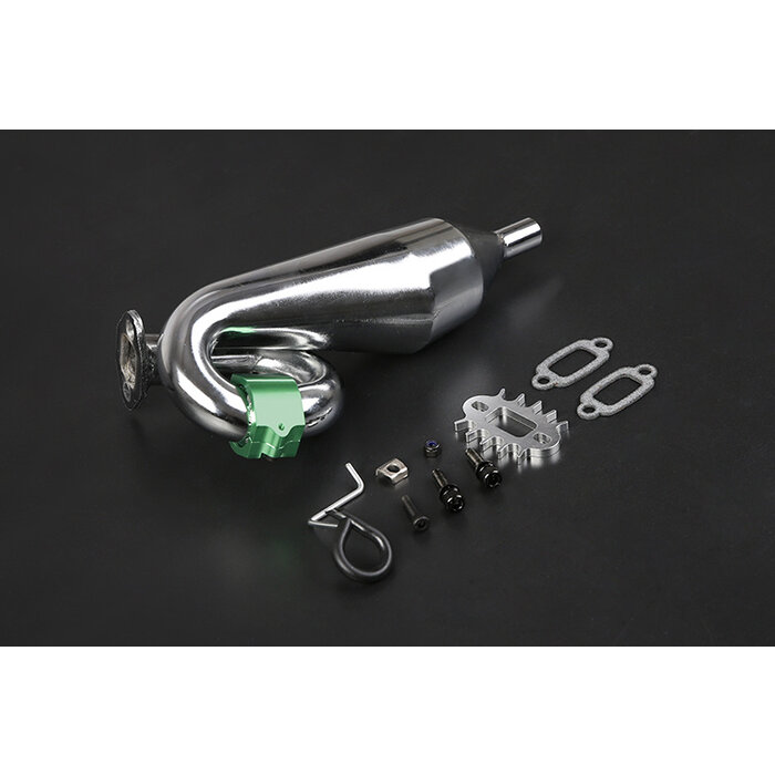 RovanSports BAHA montierte CNC-Metallklemme, eingebauter Schalldämpfer-Resonanzrohrsatz (Klemme in mehreren Farben)