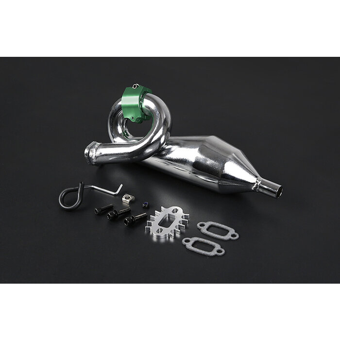 RovanSports BAHA mounted CNC metal clamp built-in silencer resonant tube kit (clamp in several colors)