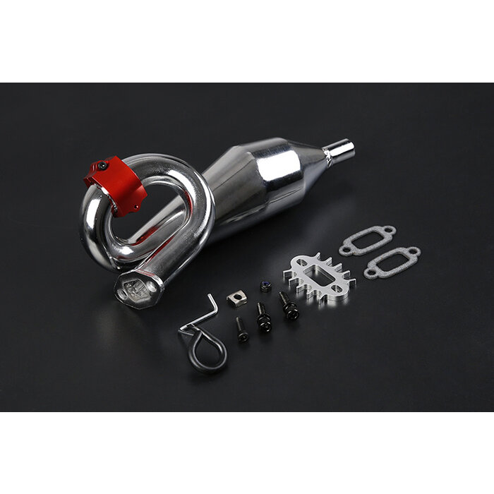 BAHA montierte CNC-Metallklemme, eingebauter Schalldämpfer-Resonanzrohrsatz (Klemme in mehreren Farben)