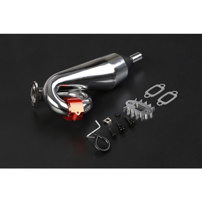 RovanSports BAHA montierte CNC-Metallklemme, eingebauter Schalldämpfer-Resonanzrohrsatz (Klemme in mehreren Farben)