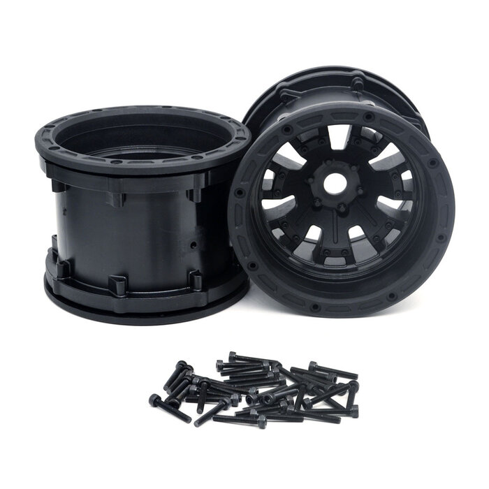ZD Racing  MX-07 Wiel (Zwart)