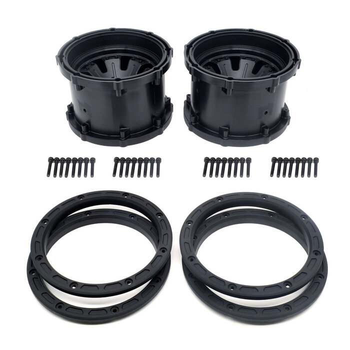 ZD Racing  MX-07 Wiel (Zwart)