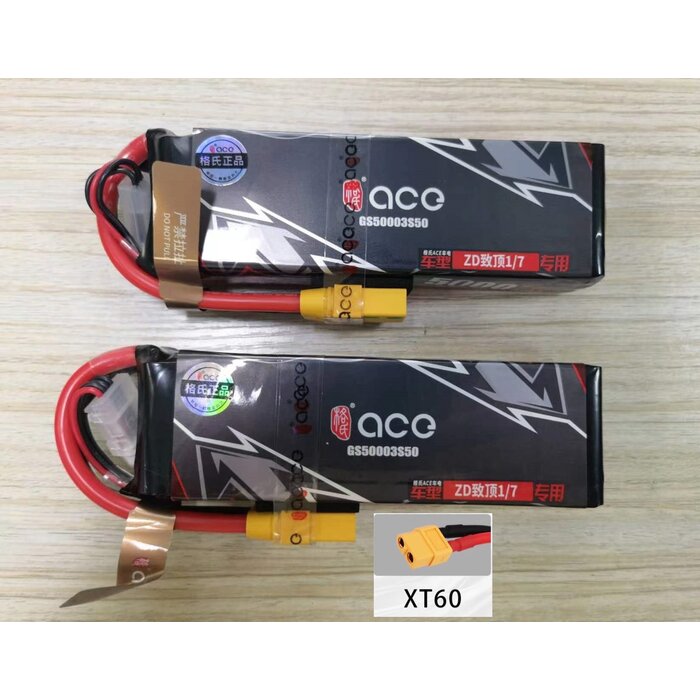 ZD Racing 5000mAh Li-po Battery 11.1V 3S1P with XT60 plug