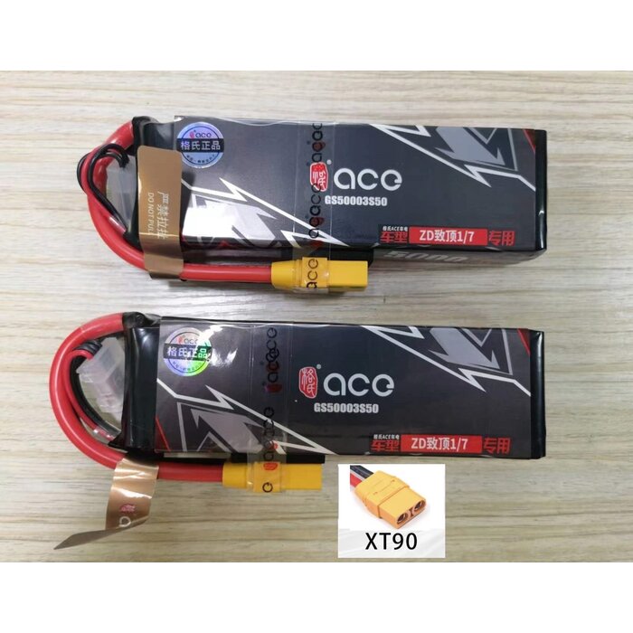 ZD Racing 5000mAh Li-po Battery 50C 11.1V 3S1P with XT90 plug