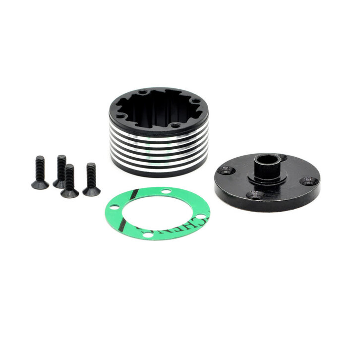 ZD Racing Mitteldifferentialgehäuse Aluminium CNC