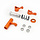 8594 Aluminium Alloy Upgrade Steering Set