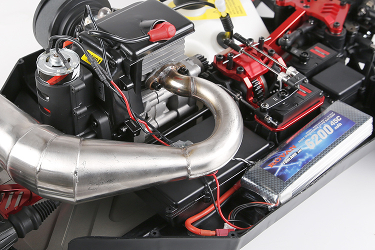 RovanSports 2nd gen. intelligent electric starter (universal models/45cc and below) - for an easy starter flywheel