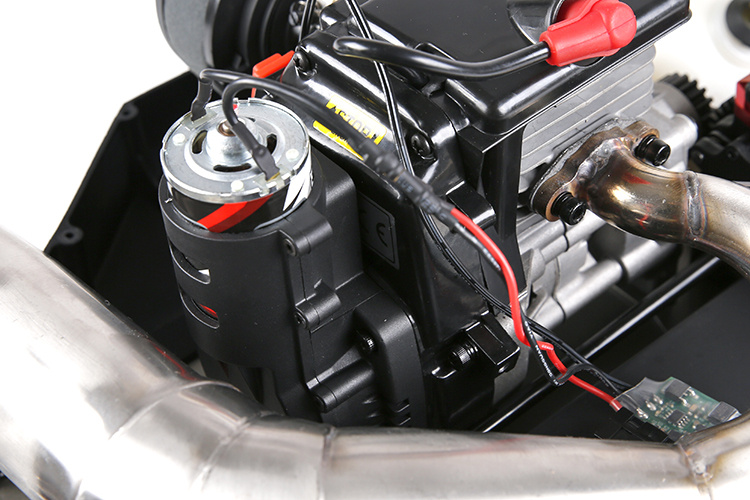 RovanSports 2nd gen. intelligent electric starter (universal models/45cc and below) - for an easy starter flywheel