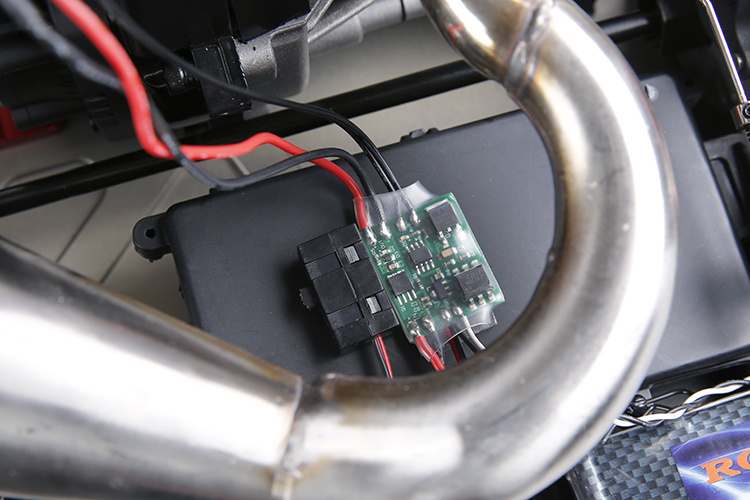 RovanSports 2nd gen. intelligent electric starter (universal models/45cc and below) - for an easy starter flywheel